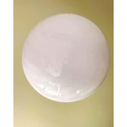 Sale Pamono Pink Swirl and Milky-White Sphere Pendant in Murano Glass by Simoeng