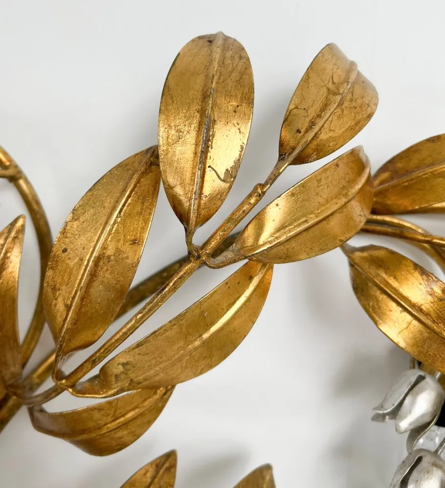 Sale Pamono Pioggia Doro Wall Lamp by Hans Kögl, 1970s