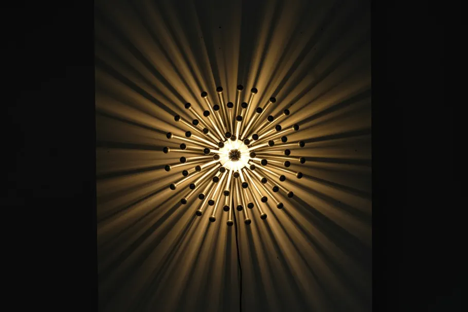 New Pamono Pistillo Lamp by Studio Tetrarch for Valenti Luce, 1970s