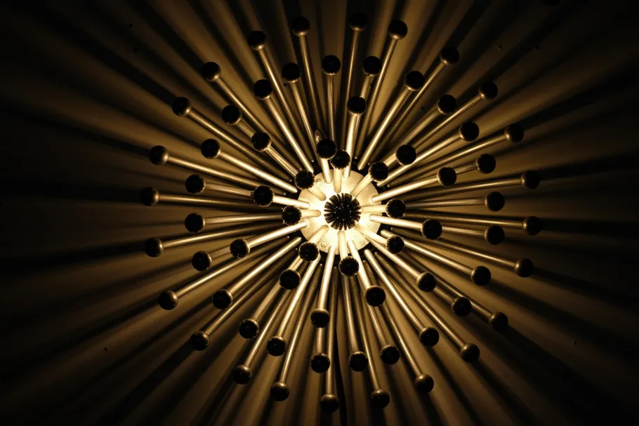 New Pamono Pistillo Lamp by Studio Tetrarch for Valenti Luce, 1970s