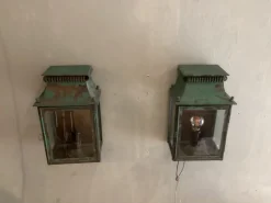 Online Pamono Platina Copper Classic Model Garden Wall Light, Maison, France, 1970s, Set of 2