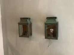 Online Pamono Platina Copper Classic Model Garden Wall Light, Maison, France, 1970s, Set of 2