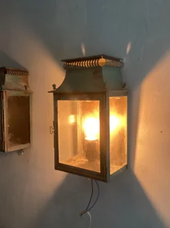 Online Pamono Platina Copper Classic Model Garden Wall Light, Maison, France, 1970s, Set of 2