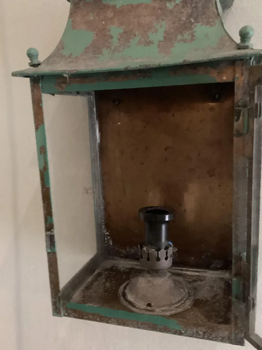 Online Pamono Platina Copper Classic Model Garden Wall Light, Maison, France, 1970s, Set of 2