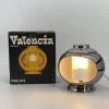 Clearance Pamono Platinum-Plated Version of the Valencia Table Lamp by Marcello Cuneo for Philips, in the Original Box, 1960s
