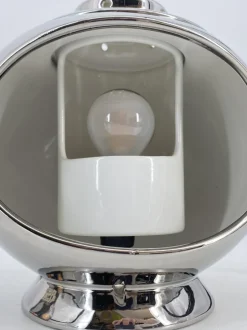 Clearance Pamono Platinum-Plated Version of the Valencia Table Lamp by Marcello Cuneo for Philips, in the Original Box, 1960s