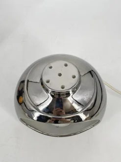 Clearance Pamono Platinum-Plated Version of the Valencia Table Lamp by Marcello Cuneo for Philips, in the Original Box, 1960s