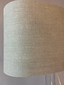 Pamono Plaza Table Lamp with Transparent Glass Base by Michael Bang for Holmegaard