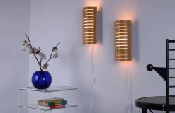 Clearance Pamono Plywood Wall Lamps from Ikea, 1990s, Set of 2