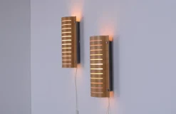 Clearance Pamono Plywood Wall Lamps from Ikea, 1990s, Set of 2
