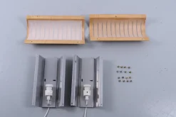 Clearance Pamono Plywood Wall Lamps from Ikea, 1990s, Set of 2