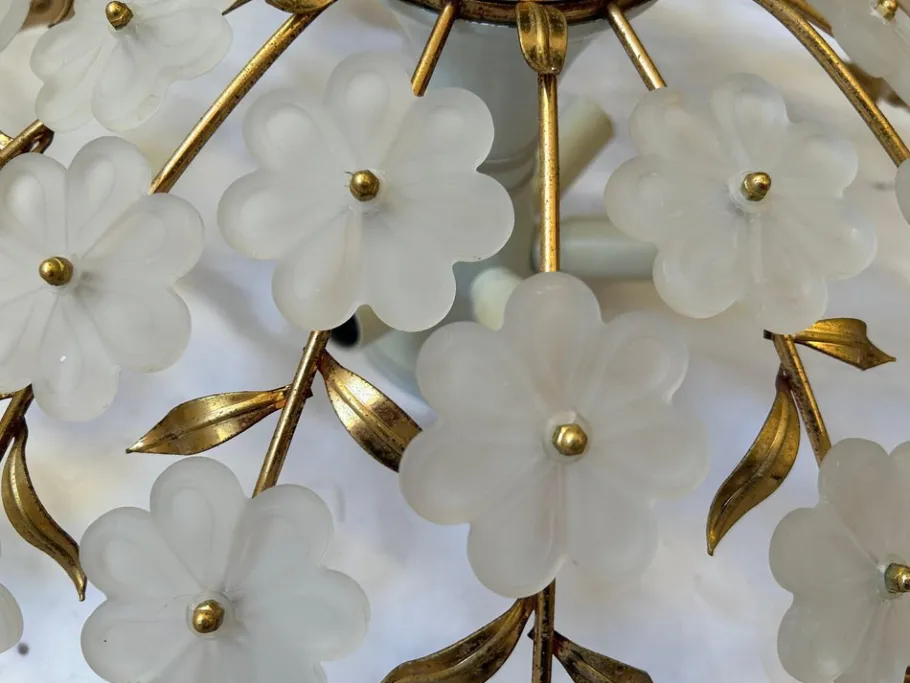 Sale Pamono Poetic Murano Ceiling Light, 1980s