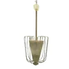 New Pamono Polegoso Murano Glass Pendant from Barovier, Italy, 1940s