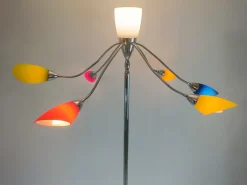 Pamono Poli Po Floor Lamp from De Majo, 1990s