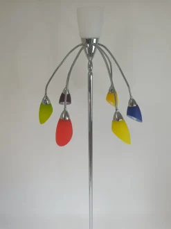 Pamono Poli Po Floor Lamp from De Majo, 1990s