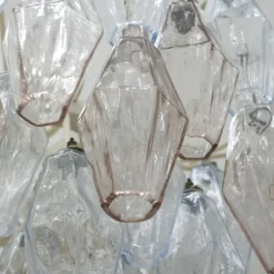 Hot Pamono Poliedri Ceiling Lamps by Carlo Scarpa for Venini, 1950s, Set of 2