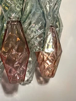 Hot Pamono Poliedri Wall Lights by Carlo Scarpa for Venini, 1980, Set of 2
