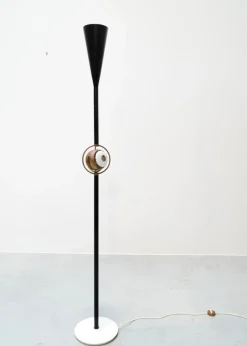 Discount Pamono Polifemo or Eye Floor Lamp Model 12555 by Angelo Lelii for Arredoluce, Italy, 1950s