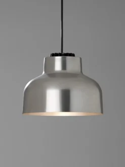 Hot Pamono Polished Aluminum M64 Pendant Lamp by Miguel Mila