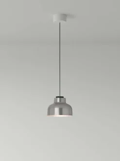 Hot Pamono Polished Aluminum M64 Pendant Lamp by Miguel Mila