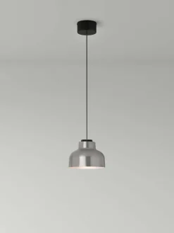 Hot Pamono Polished Aluminum M64 Pendant Lamp by Miguel Mila