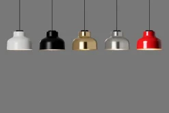 Hot Pamono Polished Aluminum M64 Pendant Lamp by Miguel Mila