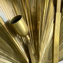 Clearance Pamono Polished Brass Table Lamp, 1980s