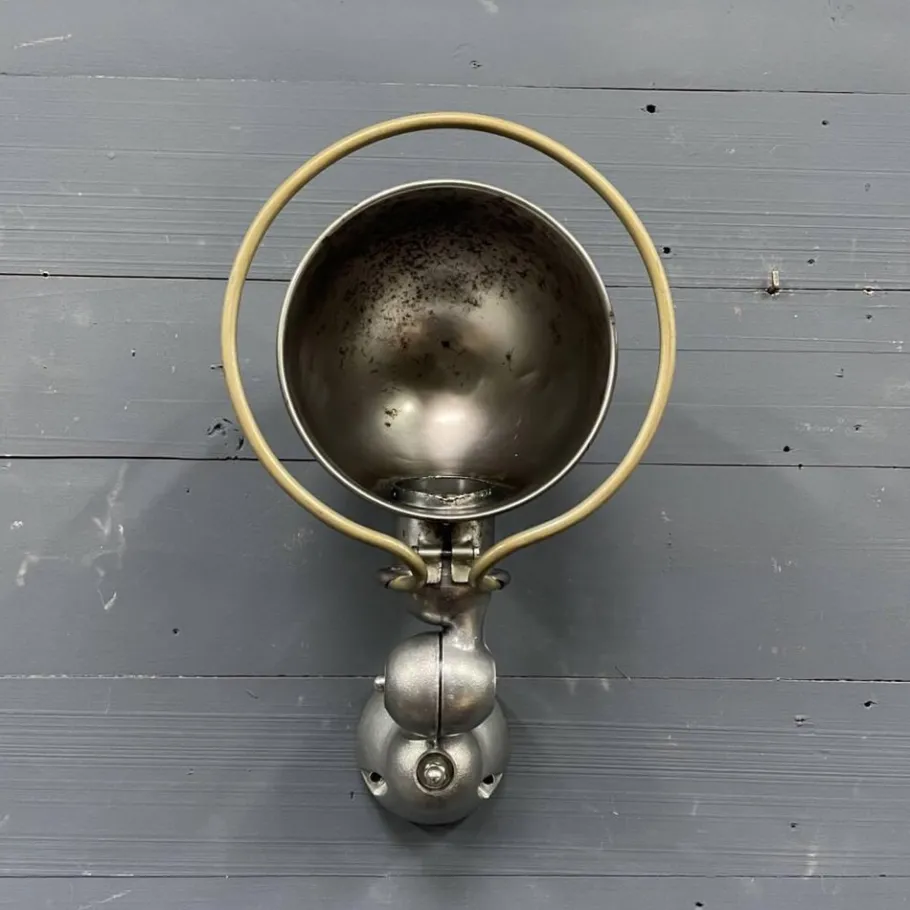 Hot Pamono Polished Wall Lamp from Jieldé, 1950s