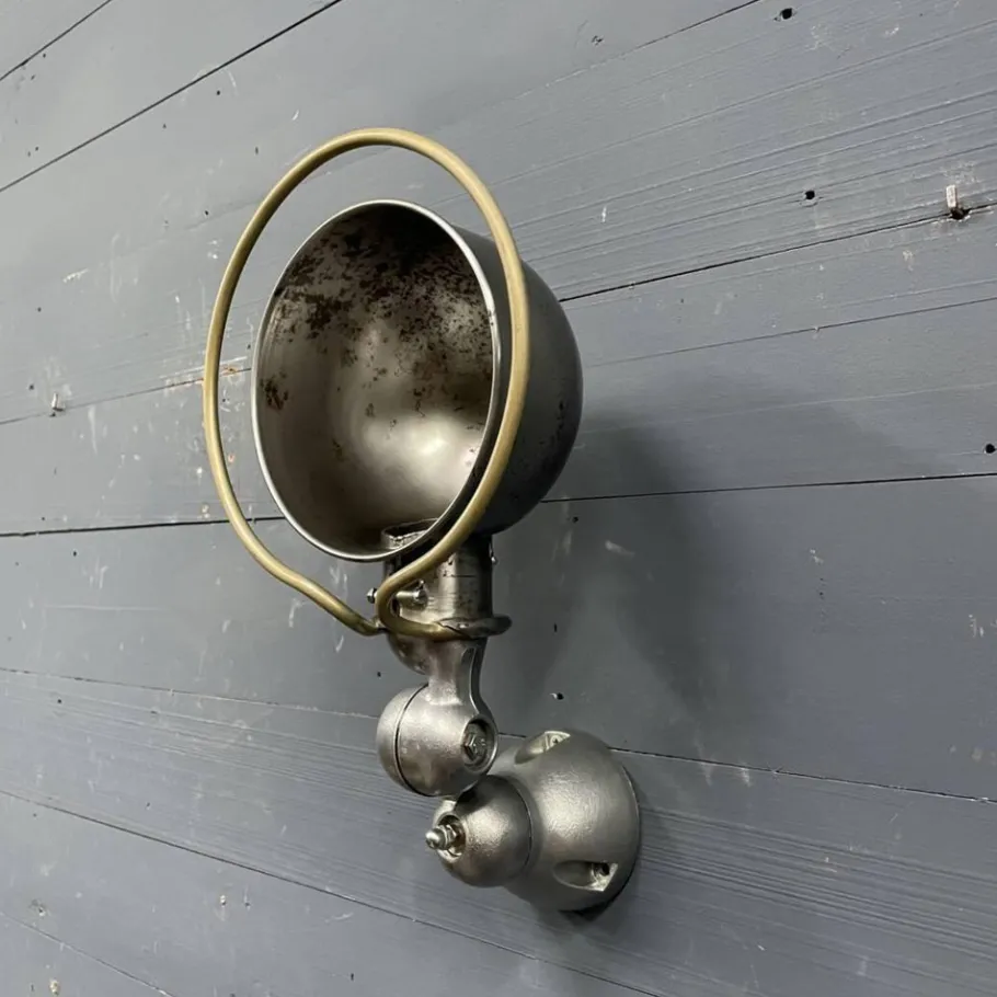 Hot Pamono Polished Wall Lamp from Jieldé, 1950s