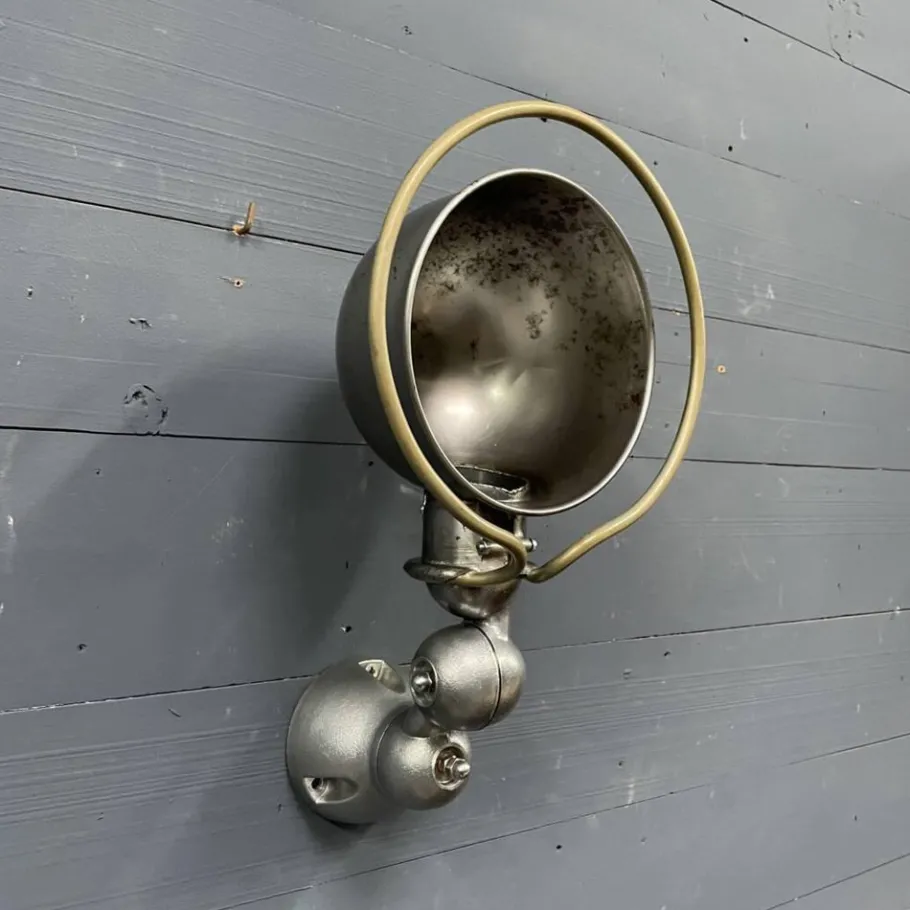 Hot Pamono Polished Wall Lamp from Jieldé, 1950s