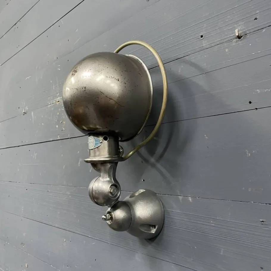 Hot Pamono Polished Wall Lamp from Jieldé, 1950s