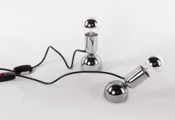 Hot Pamono Pollux Wall Sconce and Table Lamp by Ingo Maurer, Germany, 1967, Set of 2