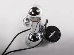 Hot Pamono Pollux Wall Sconce and Table Lamp by Ingo Maurer, Germany, 1967, Set of 2