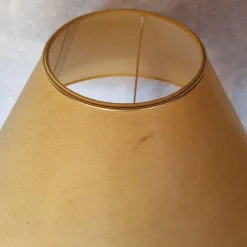 Pamono Polychrome Wood Table Lamp from Camagna, 1940s