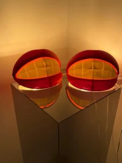 Hot Pamono Pop Art Flabb Lips Lamps from Ikea, Sweden, 2003, Set of 2