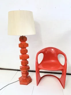 Outlet Pamono Pop Art Space Age Ceramic Floor Lamp, 1970s