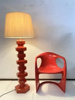 Outlet Pamono Pop Art Space Age Ceramic Floor Lamp, 1970s