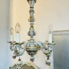 New Pamono Porcelain Chandelier in the style of Capodimonte