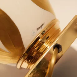 Hot Pamono Porcelain Table Lamp by Giulia Mangani, Italy