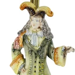 Sale Pamono Porcelain Table Lamp from Bassano, 1960s