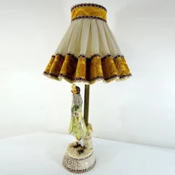 Sale Pamono Porcelain Table Lamp from Bassano, 1960s