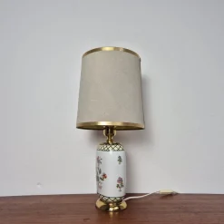 Pamono Porcelain Table Lamp from Feese, Germany, 1960s