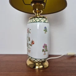 Pamono Porcelain Table Lamp from Feese, Germany, 1960s