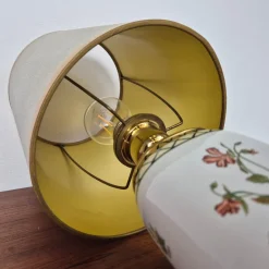 Pamono Porcelain Table Lamp from Feese, Germany, 1960s