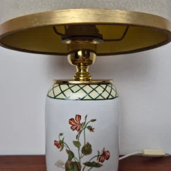 Pamono Porcelain Table Lamp from Feese, Germany, 1960s