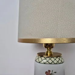 Pamono Porcelain Table Lamp from Feese, Germany, 1960s