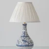 Hot Pamono Portuguese Blue and White Faience Ceramic Table Lamp, 1950s