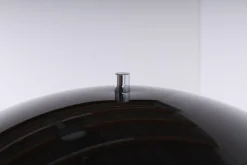 Clearance Pamono Postmodern Black UFO Table Light by Hala, 1980s