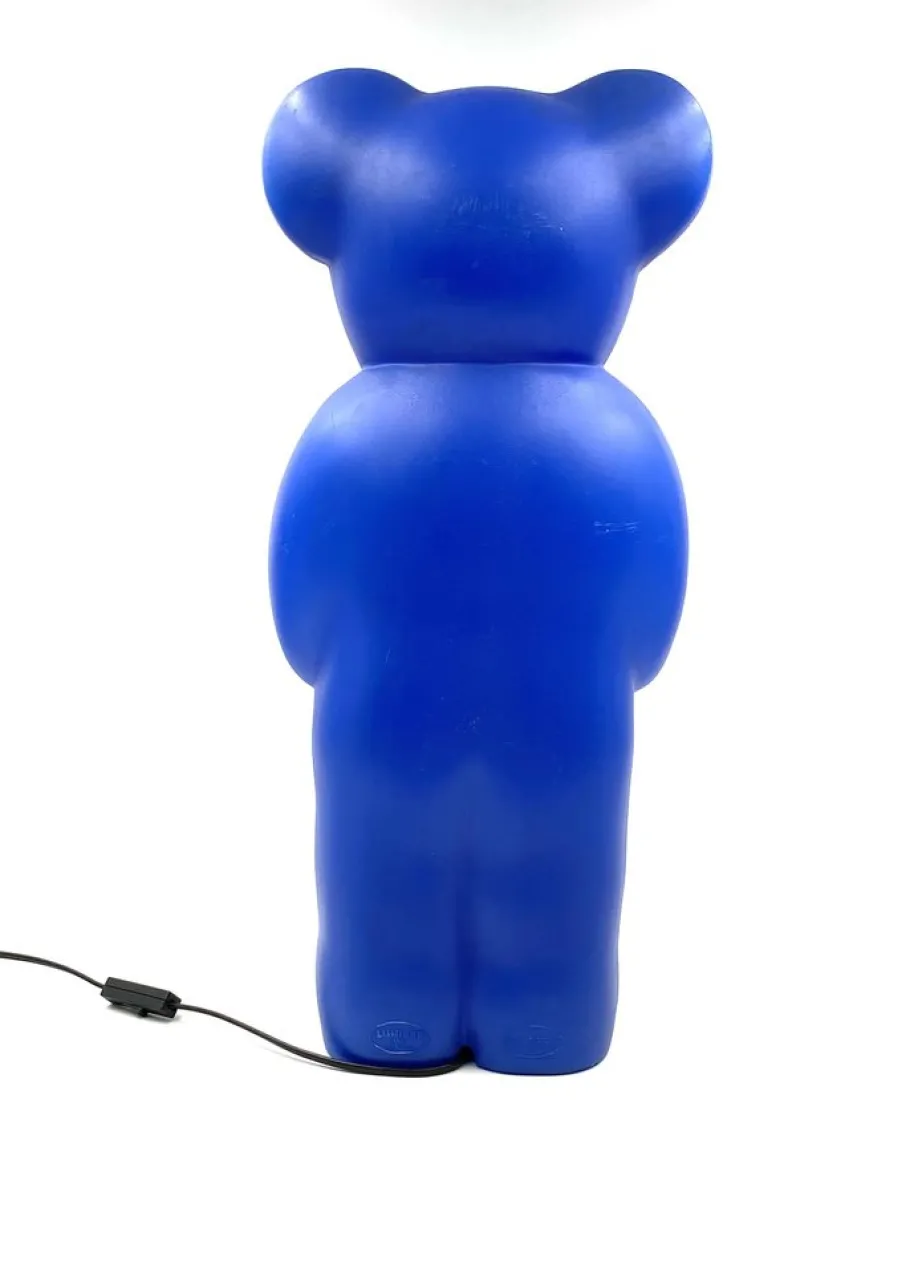 Sale Pamono Postmodern Blue Bear Lamp by Heinz Klein for Elmar Flötotto, Germany, 1990s