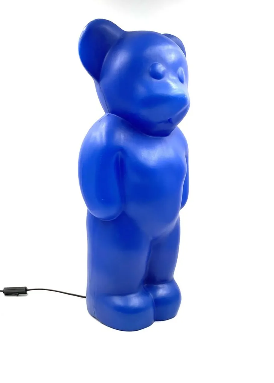 Sale Pamono Postmodern Blue Bear Lamp by Heinz Klein for Elmar Flötotto, Germany, 1990s
